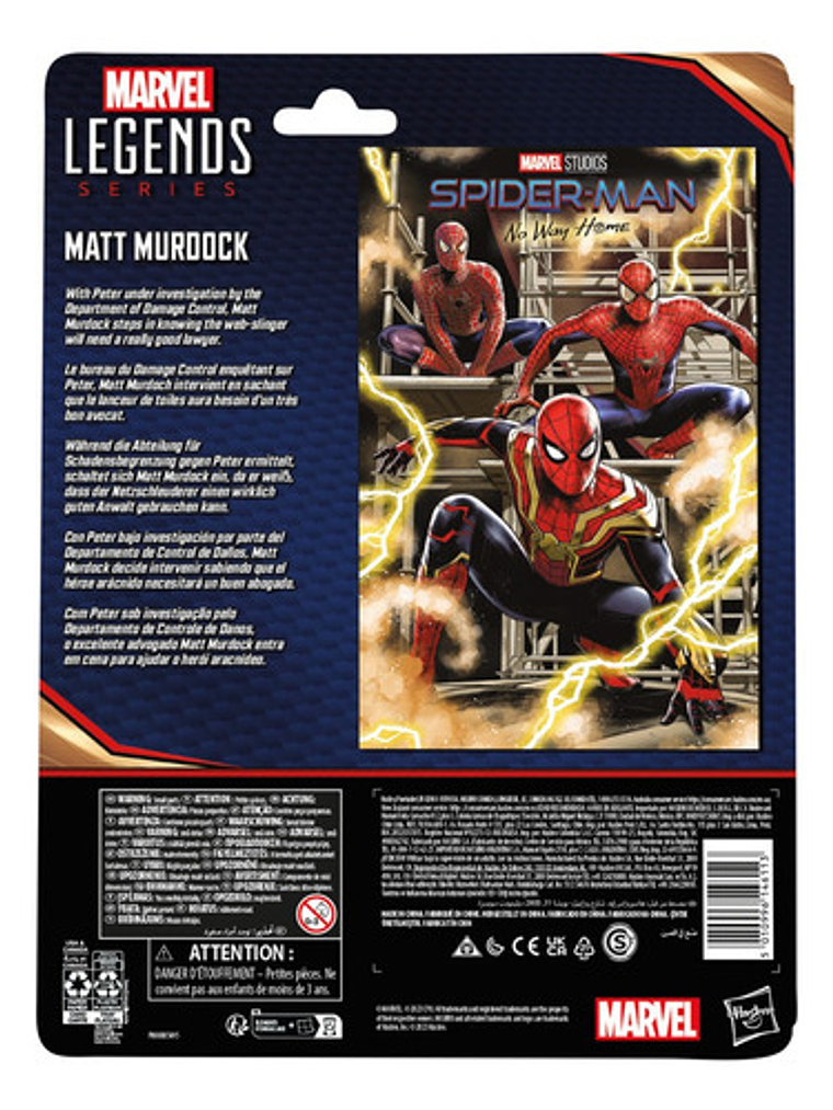 Figura Matt Murdock Daredevil Marvel Legends Series F6511 7