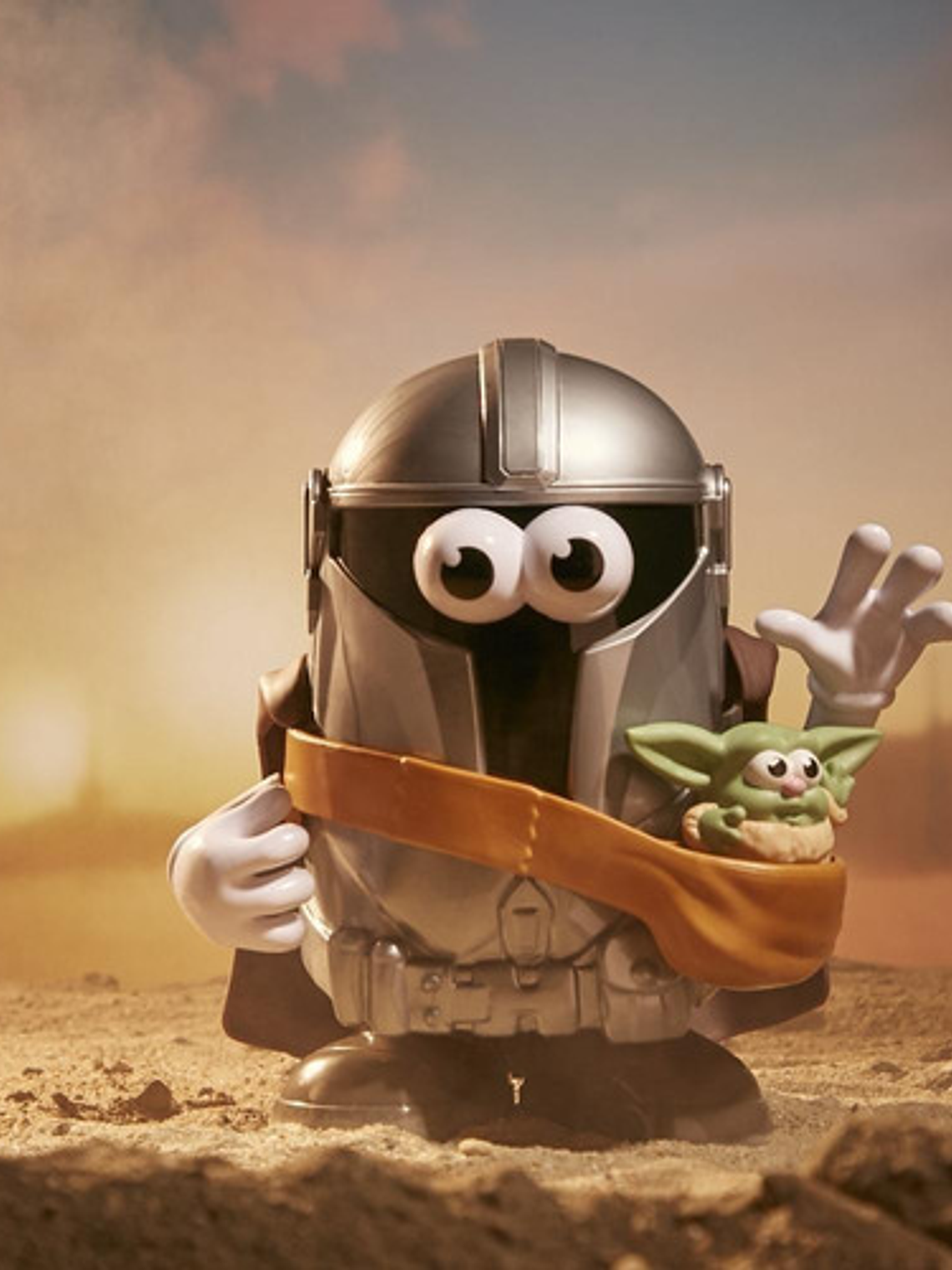 Cara De Papa Mandaloriano Y El Niño 6