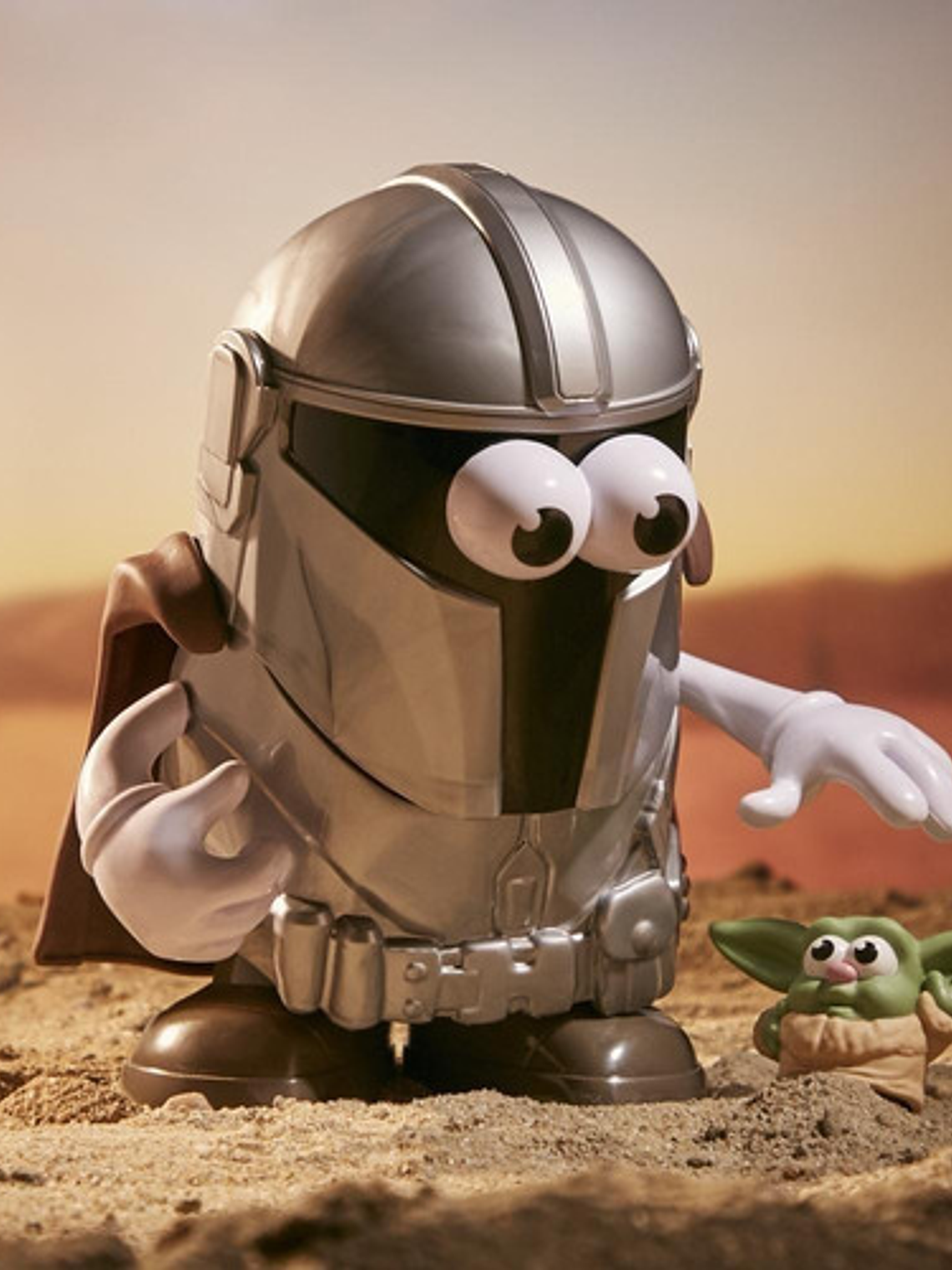 Cara De Papa Mandaloriano Y El Niño 9