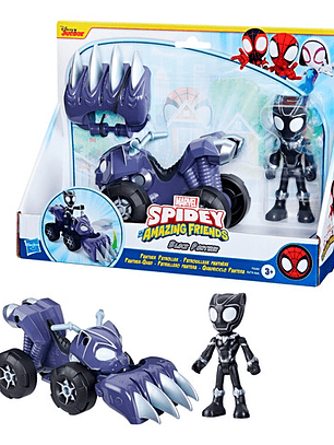 Figuras Spidey Y Sus Increíbles Amigos Patrullero Black Pant