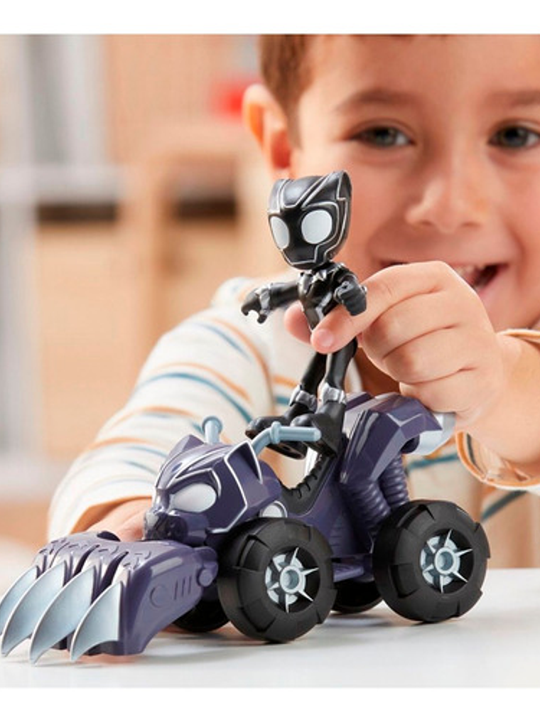 Figuras Spidey Y Sus Increíbles Amigos Patrullero Black Pant 5