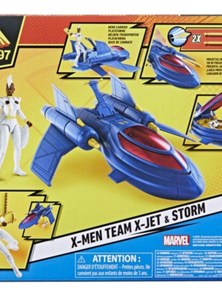 Figura De Acción Marvel Studios Xmen 97 Jet Del Equipo 4