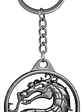 Llavero Metalico Dragon Logo De Mortal Kombat Acero - Miniatura 1
