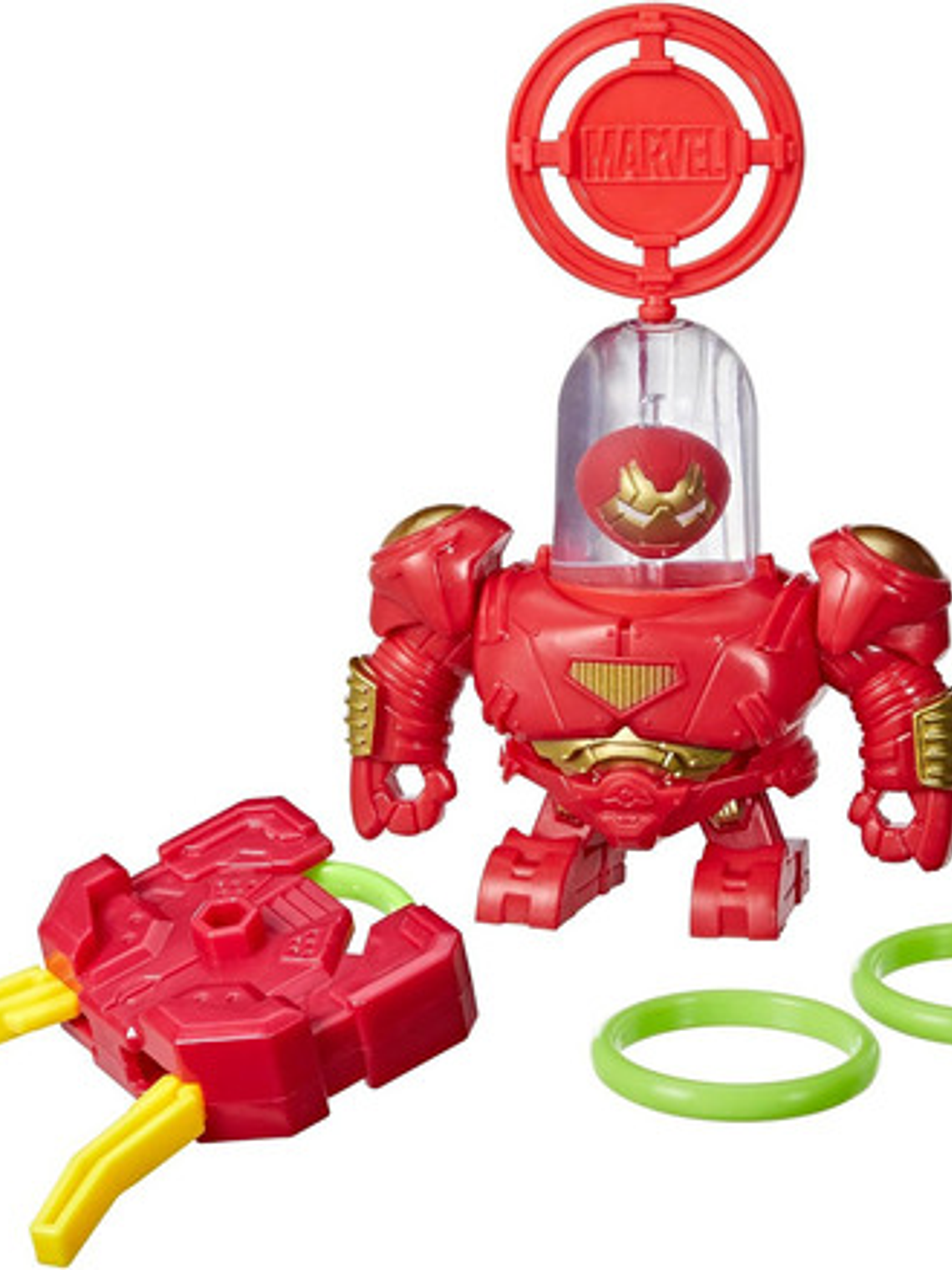 Figura Iron Man Hulkbuster Aqua Armadura Hydro Pods Marvel 3