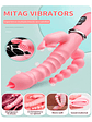 Consolador 3 En 1 Conejo Vibrador Impermeable Carga Usb - Miniatura 2