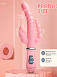 Consolador 3 En 1 Conejo Vibrador Impermeable Carga Usb - Miniatura 6