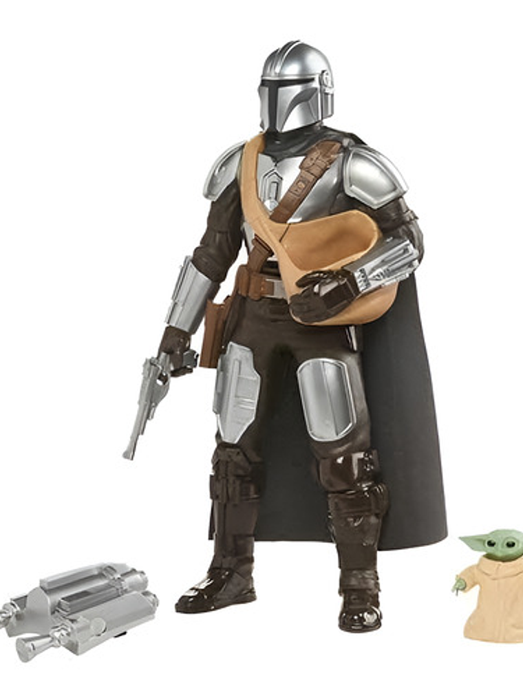 Star Wars Galactic Action The Mandalorian Y Grogu 12pulgadas 1