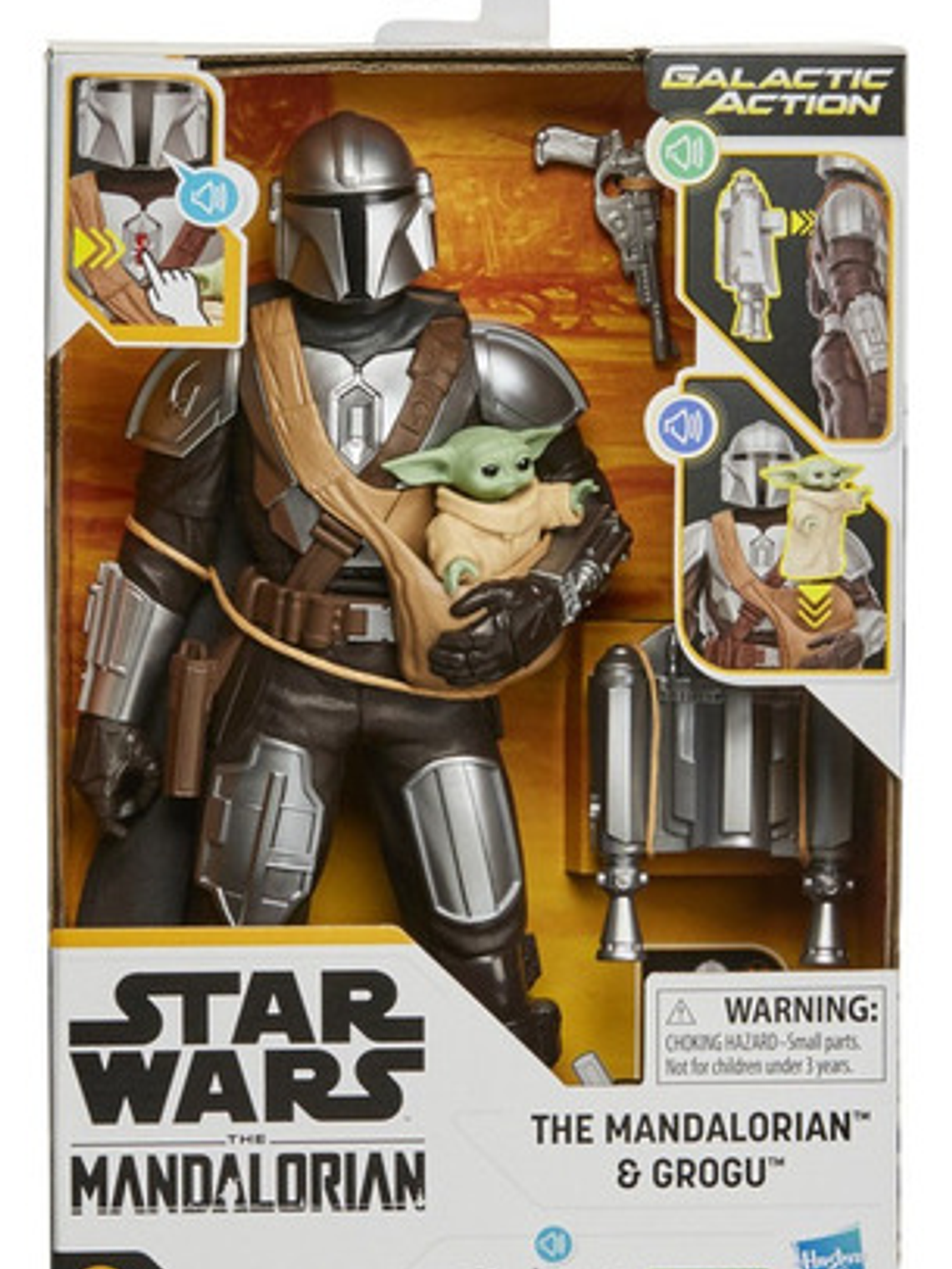 Star Wars Galactic Action The Mandalorian Y Grogu 12pulgadas 2