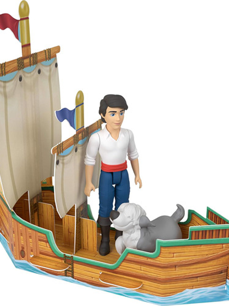 Muñeca Disney Princesa Set De Juego Cuentos Sirenita Ariel 6