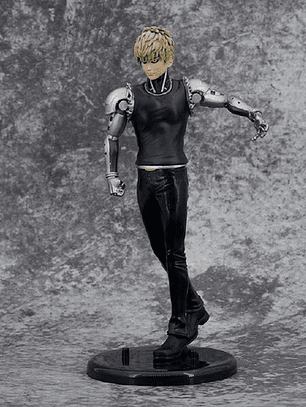 Figura Accion De Pvc Genos One Puch Man 20 Cm Sin Caja
