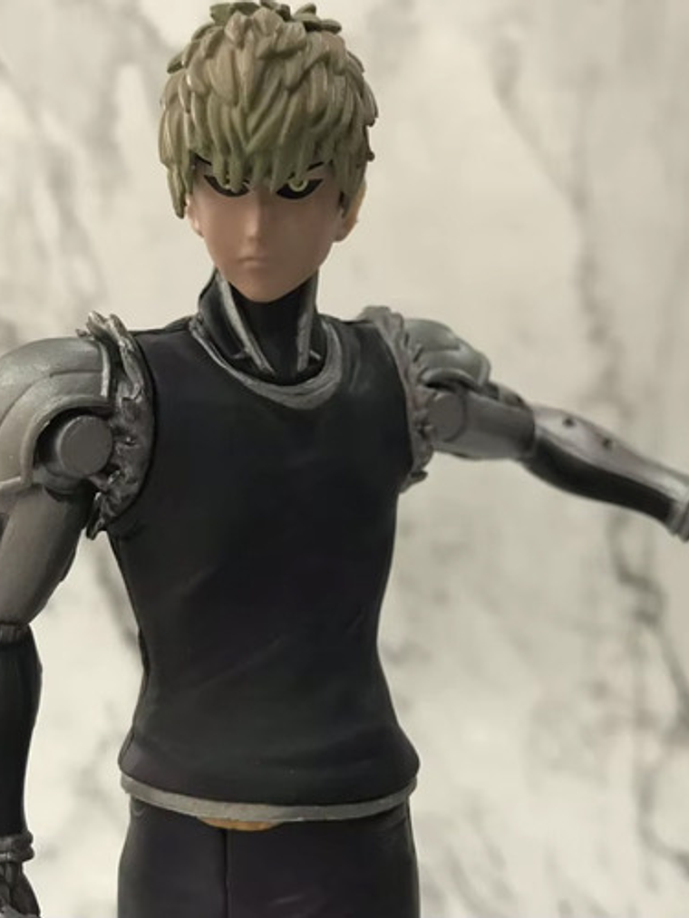 Figura Accion De Pvc Genos One Puch Man 20 Cm Sin Caja 4