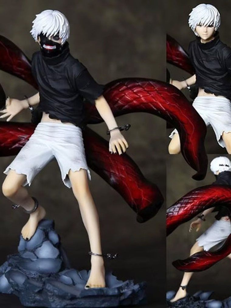 Figura Accion De Pvc Kaneki Ken Tokio Ghoul 23 Cm Sin Caja 3