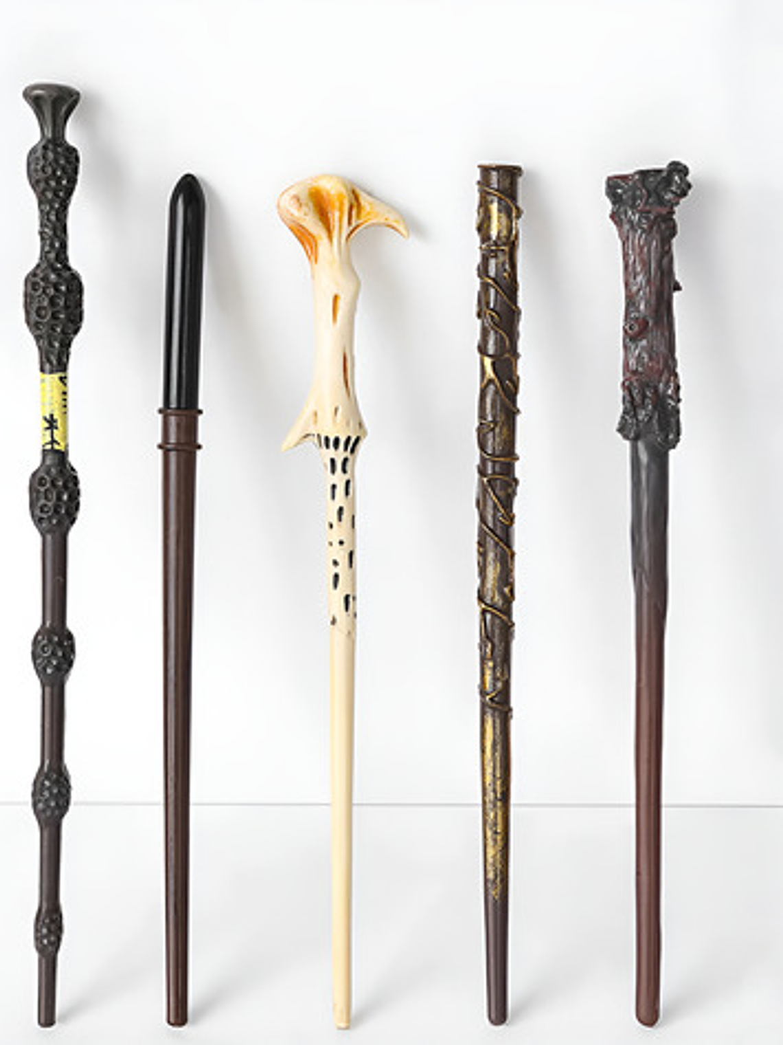 Varitas Magicas De Harry Potter Set De 5 Varitas 30 Cm 1