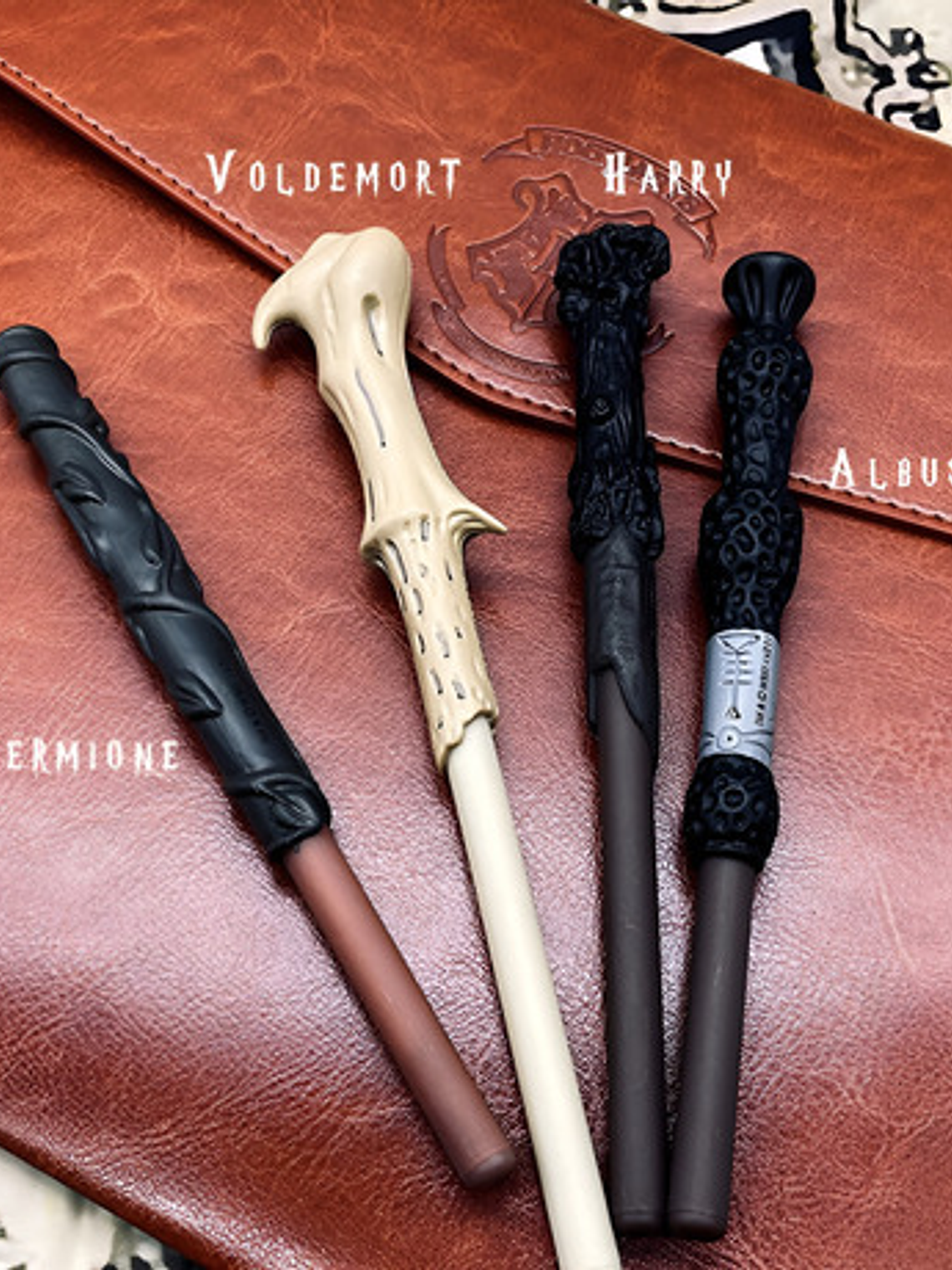 Bolígrafos Lápices Set De 4 Varitas Harry Potter Herninione 1