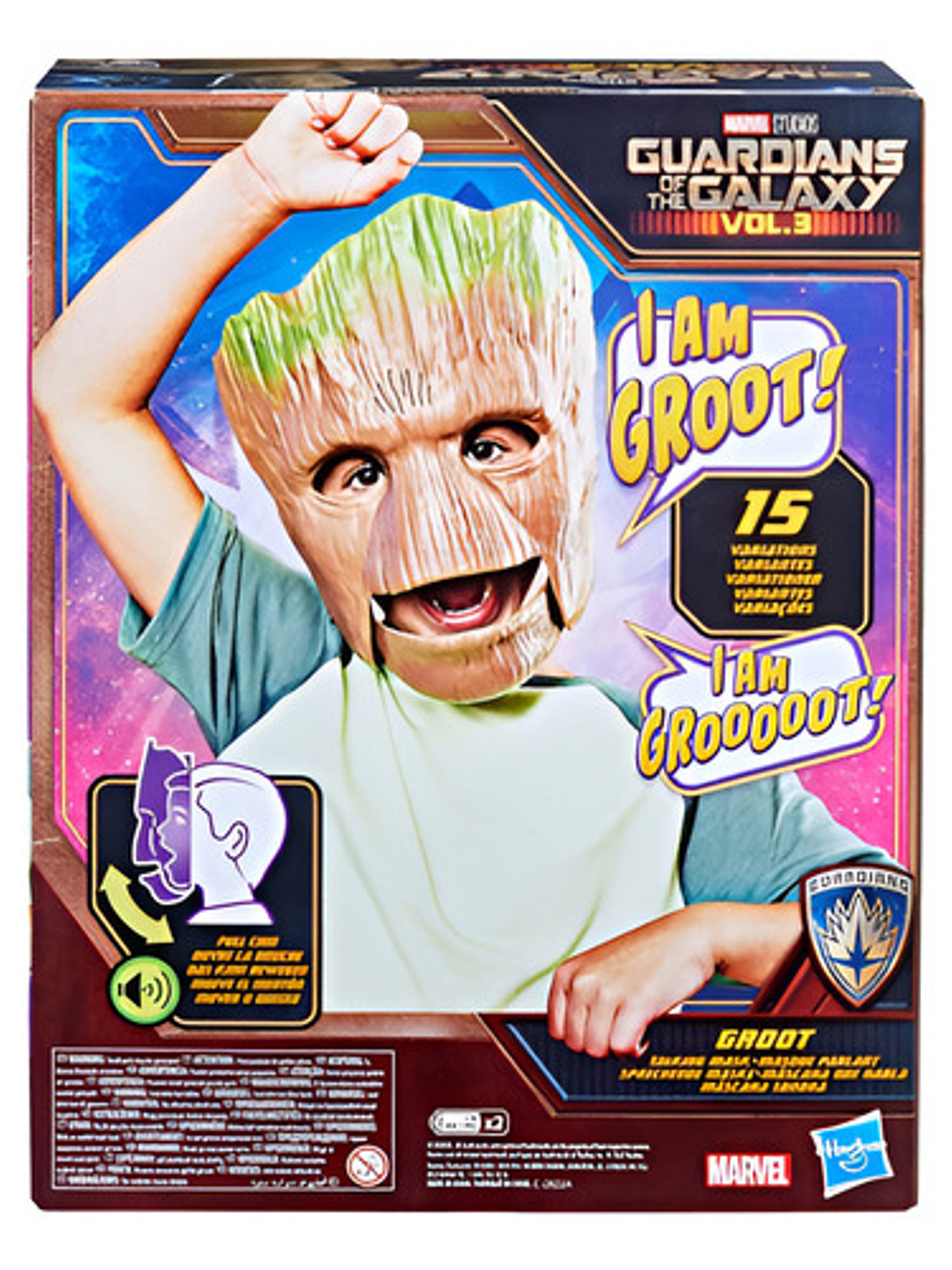 Marvel Guardianes De La Galaxia Mascara Elect Groot - Hasbro 3