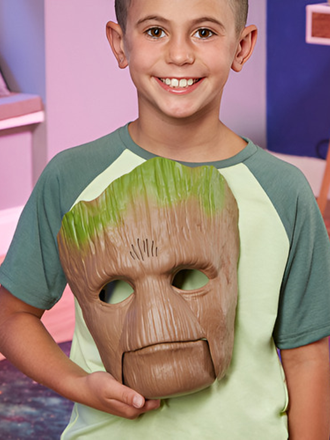 Marvel Guardianes De La Galaxia Mascara Elect Groot - Hasbro 4