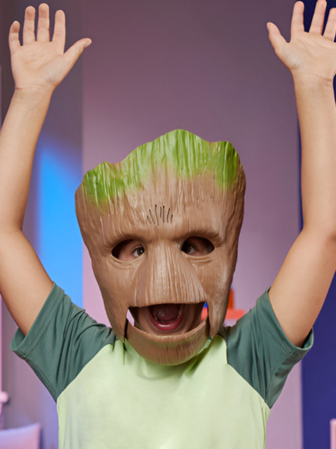 Marvel Guardianes De La Galaxia Mascara Elect Groot - Hasbro 7