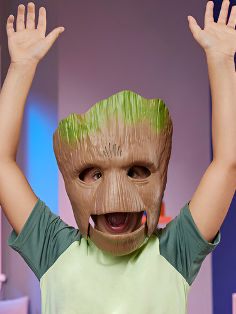 Marvel Guardianes De La Galaxia Mascara Elect Groot - Hasbro 7