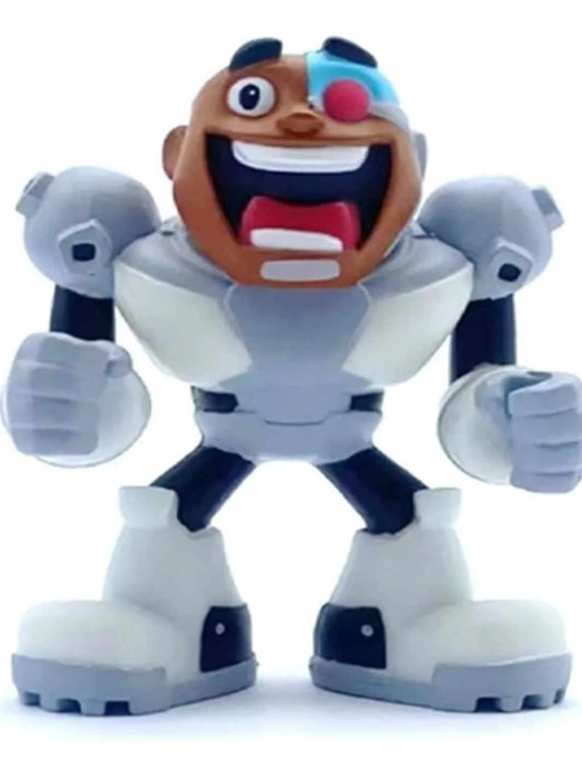 Auto Lanzador De Pizzas Teen Titans Go Cyborg Pizza Launcher 7