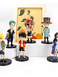 Figuras Pvc Anime De One Piece Set De 6 Luffy Soro Sanji - Miniatura 1