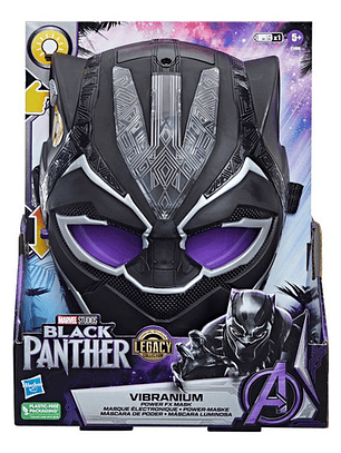 Máscara Luminosa Marvel Legacy Collection Black Panther