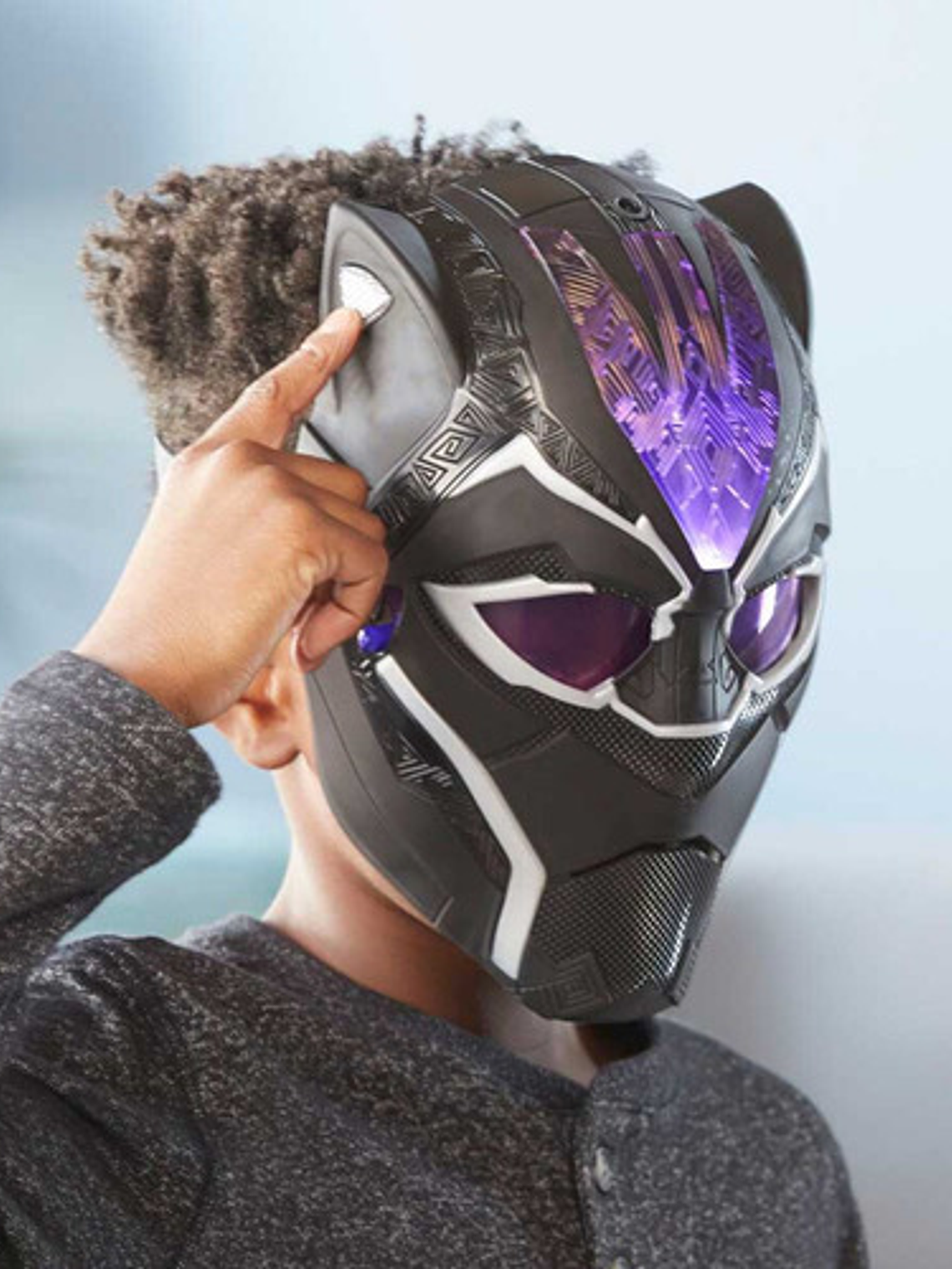 Máscara Luminosa Marvel Legacy Collection Black Panther 5