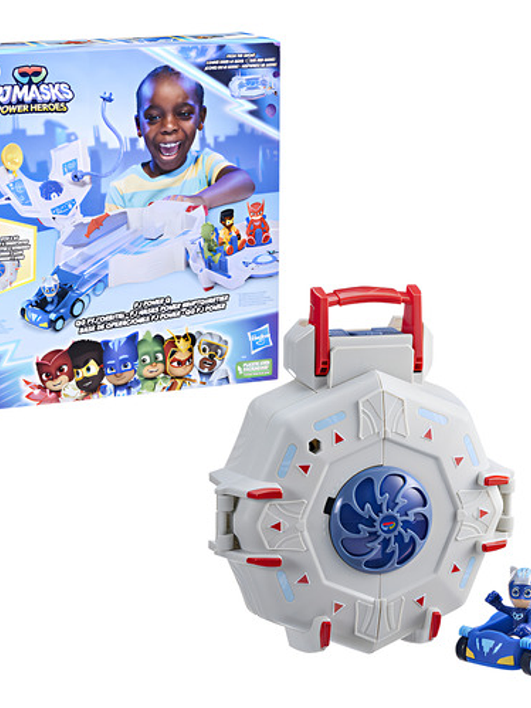 Pj Masks - Pjmask Power Heroes Base De Operaciones 1