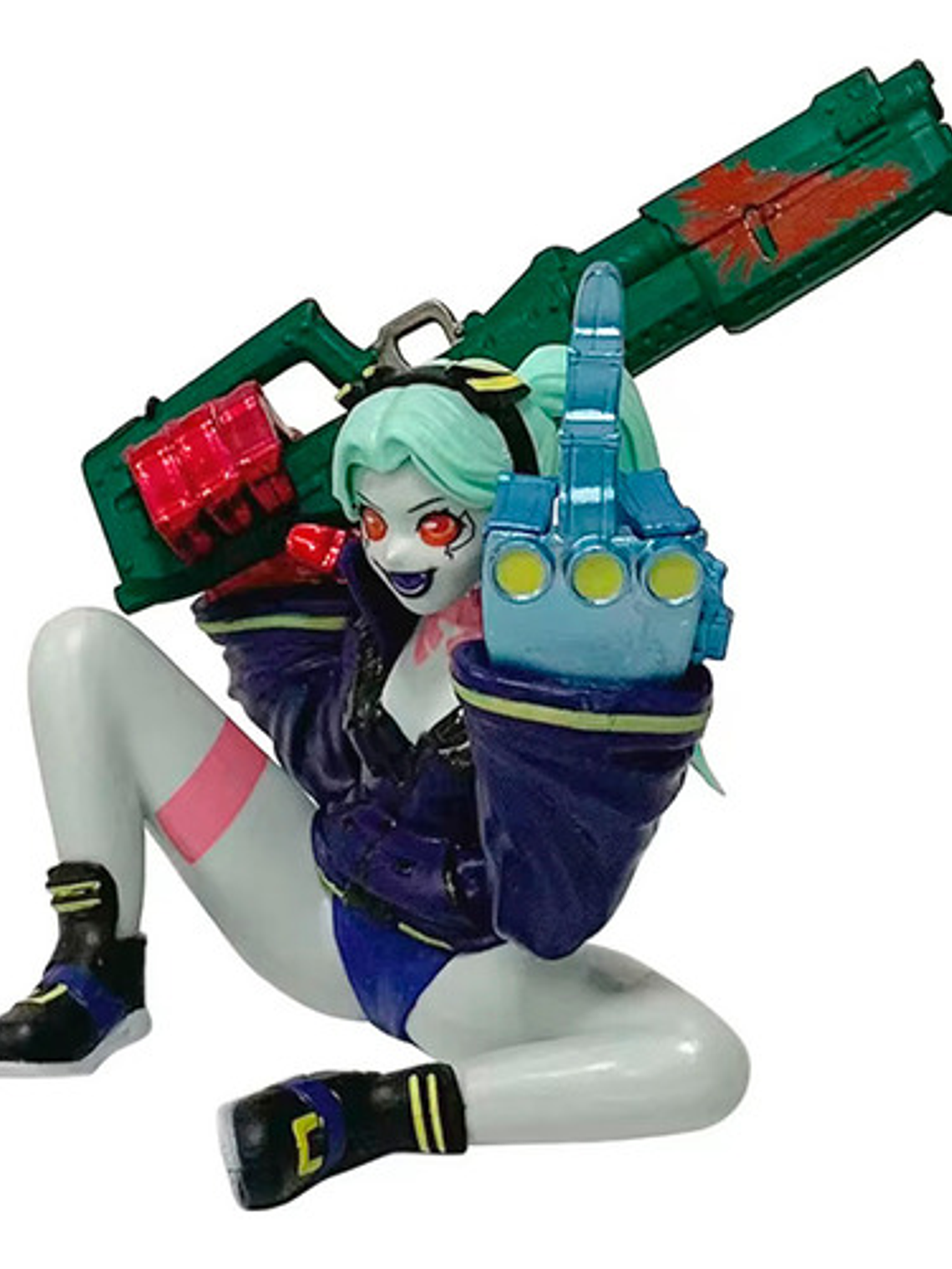 Figura Anime Cyberpunk: Figura De Edgerunners Rebecca 3