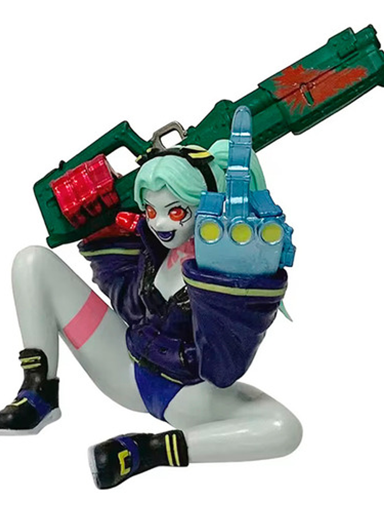 Figura Anime Cyberpunk: Figura De Edgerunners Rebecca 3