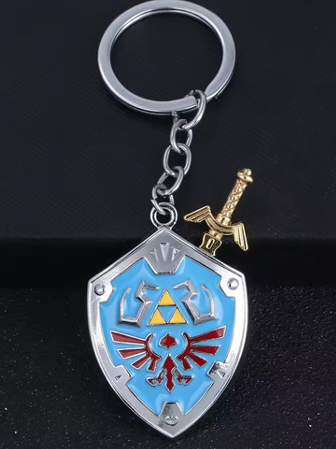 Llavero Metálico Escudo Espada Link The Legends O Of Zelda 1
