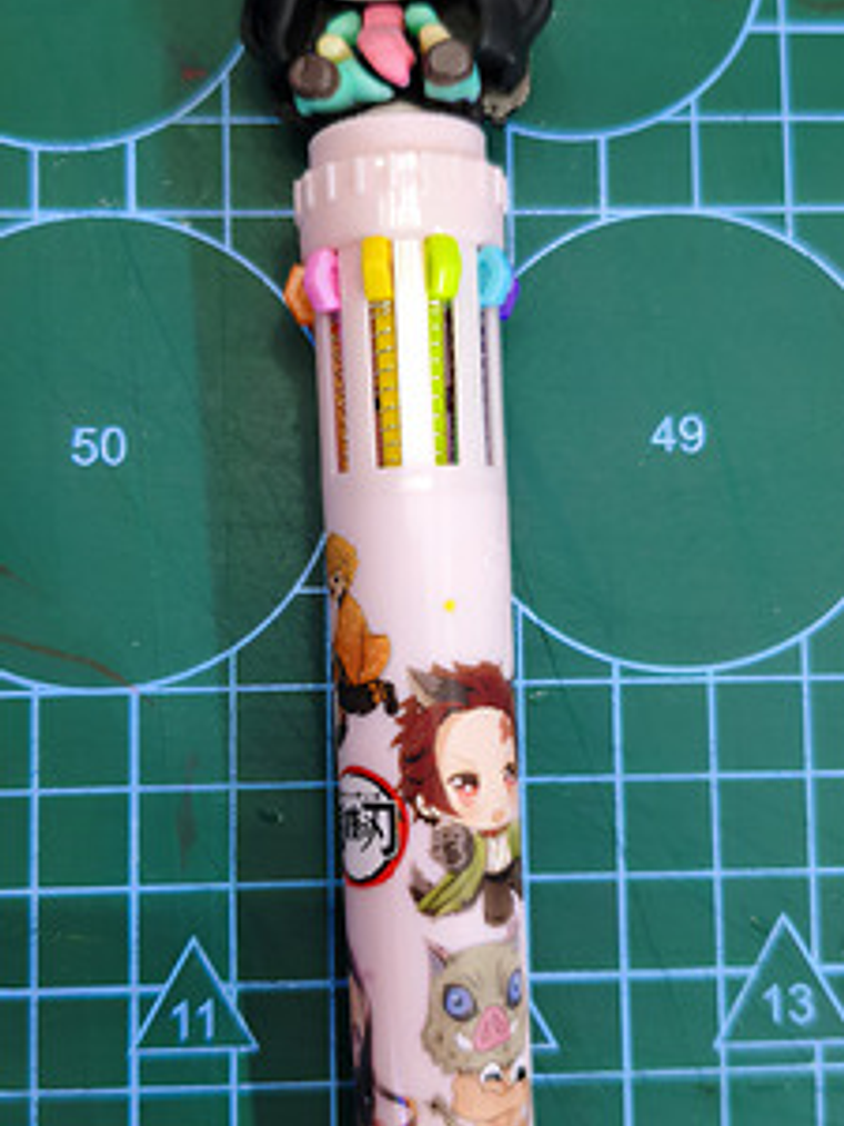 Boligrafo Lapicero 10 En 1 Demon Slayer Kimetsu No Yaiba 1