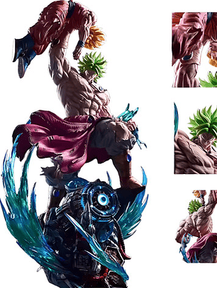 Figura Pvc Dragon Ball Z Ssj Goku Vs Broly Sin Caja