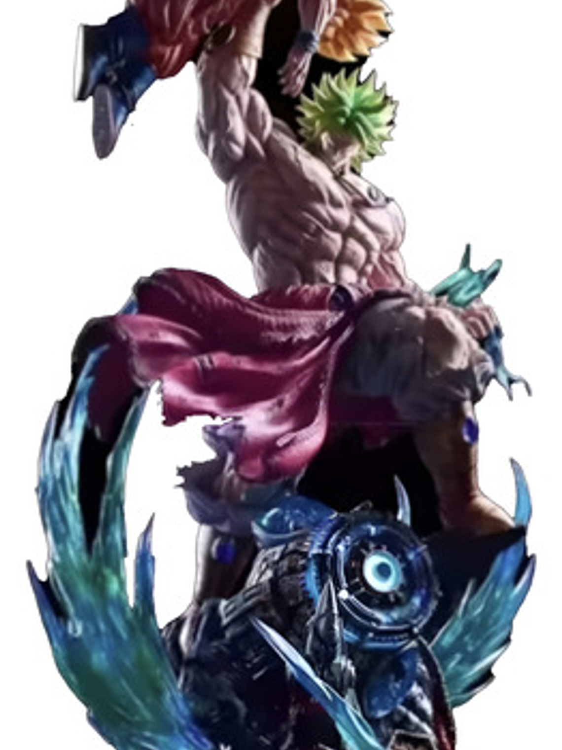 Figura Pvc Dragon Ball Z Ssj Goku Vs Broly Sin Caja 2