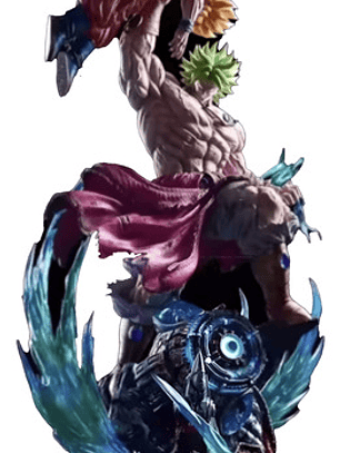 Figura Pvc Dragon Ball Z Ssj Goku Vs Broly Sin Caja