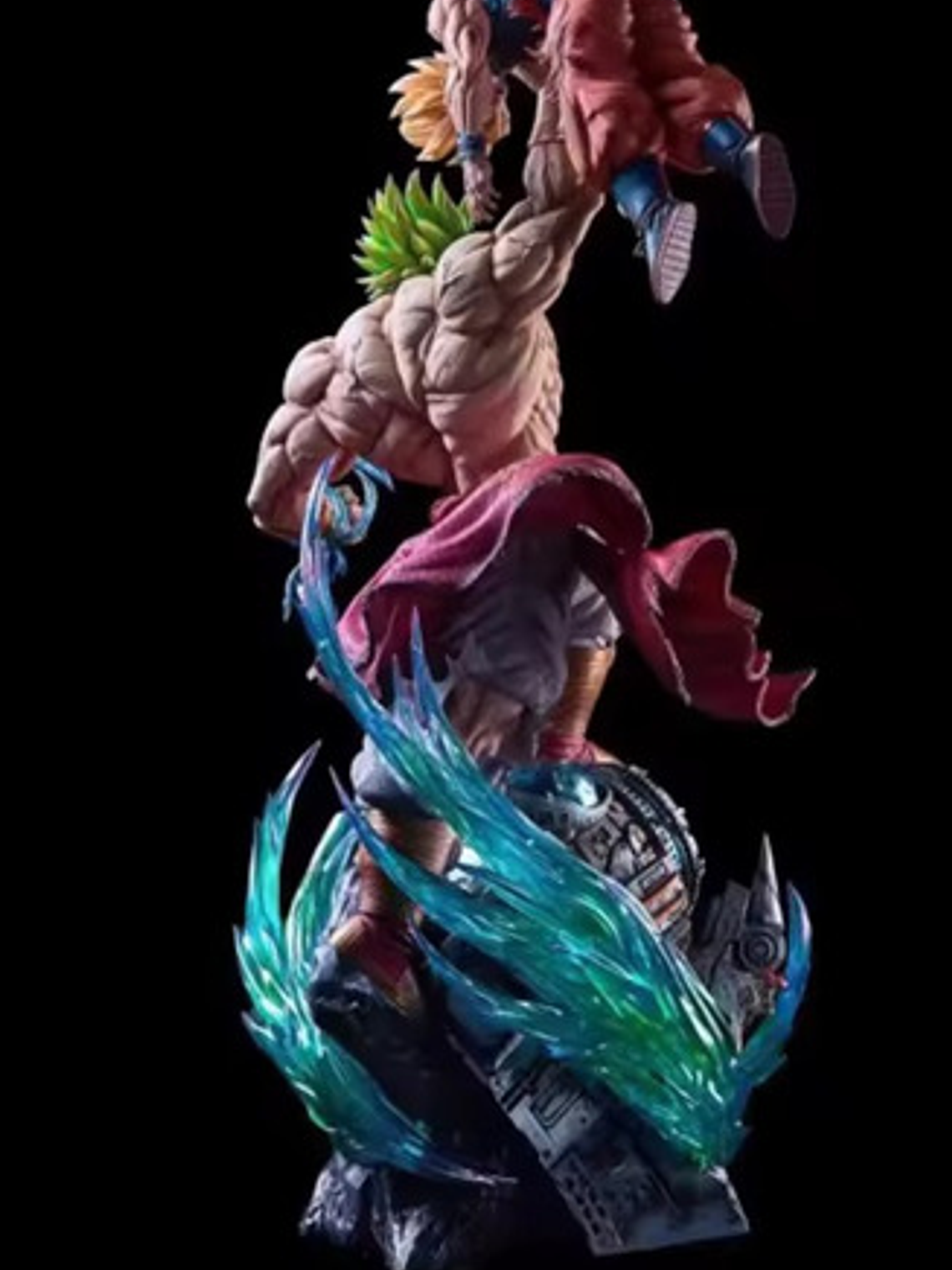 Figura Pvc Dragon Ball Z Ssj Goku Vs Broly Sin Caja 3