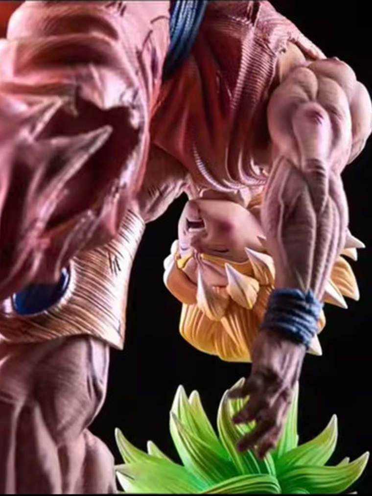 Figura Pvc Dragon Ball Z Ssj Goku Vs Broly Sin Caja 5