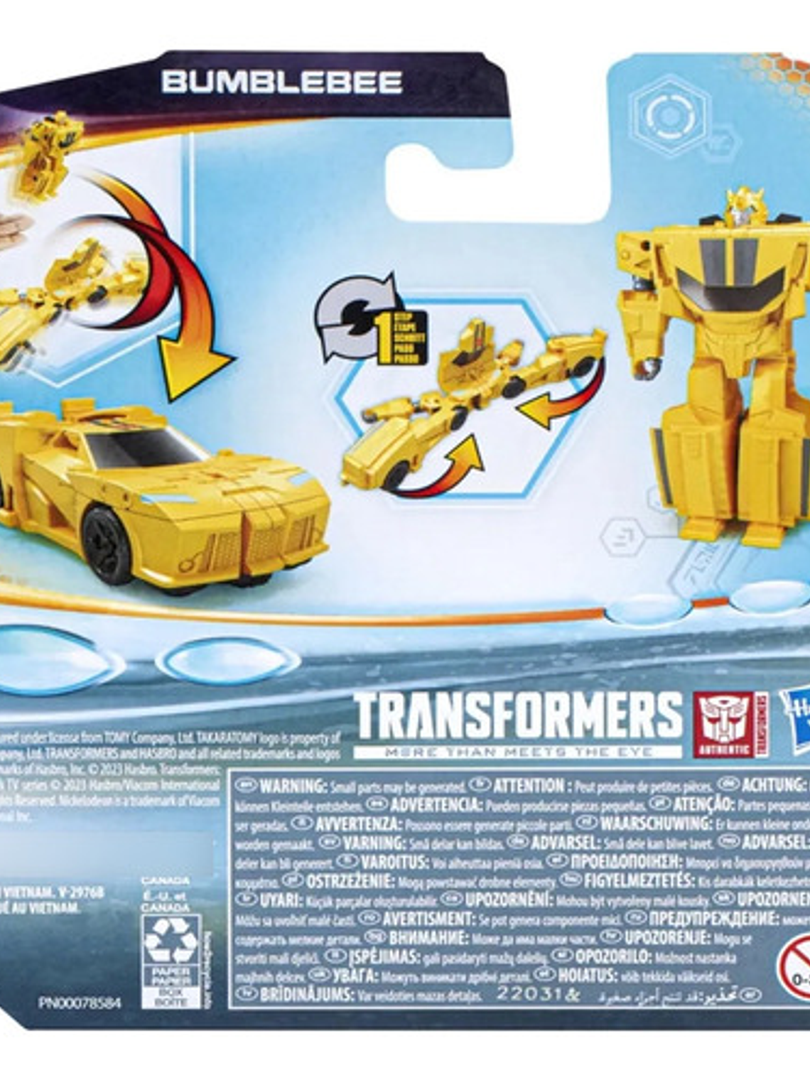 Figura De Acción Transformers Earthspark Bumblebee 3