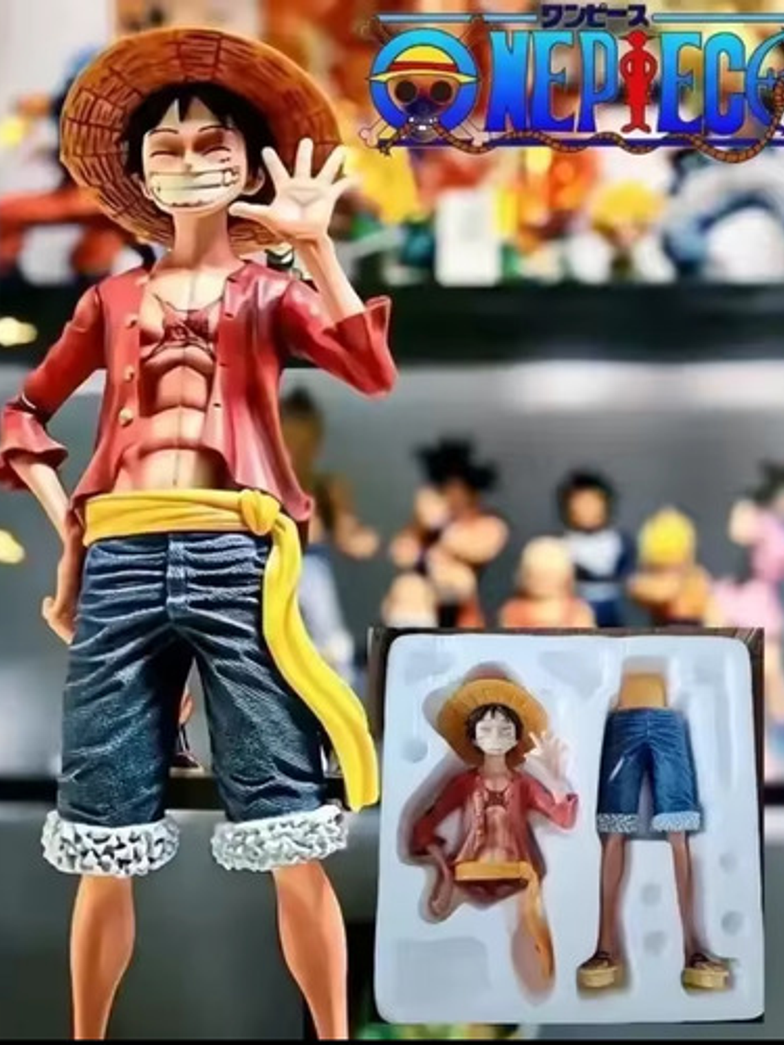 Figura Anime De One Piece  Monkey D. Luffy Grande 4