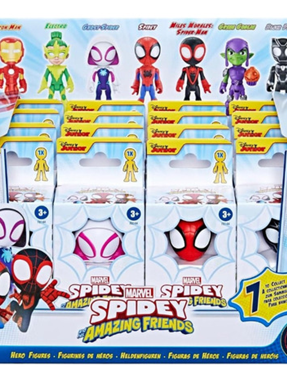 Figuras Accion Spider Friend Pack 3 Figuras Iron Man Spider 4