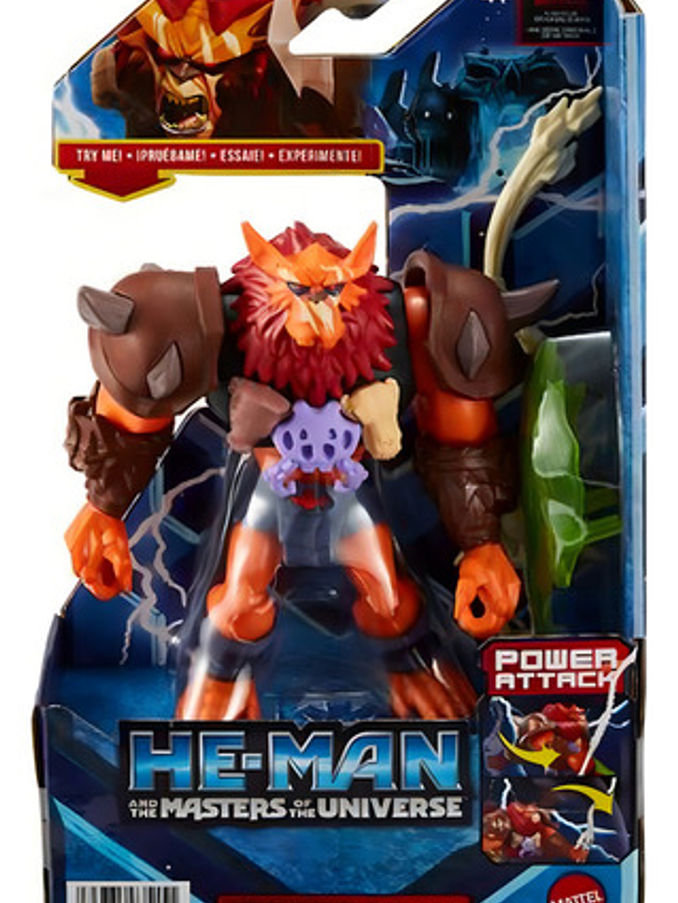 Figura He-man Masters Of The Universe Hdy36 Plástico 7.29cm 6