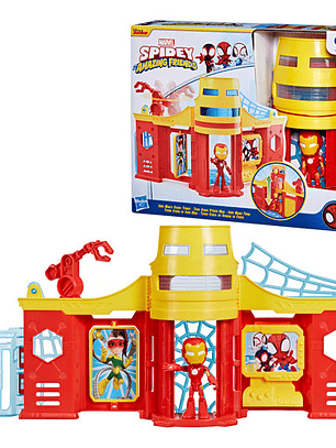 Spidey And His Amazing Friends- Set Torre Stark Con Figura