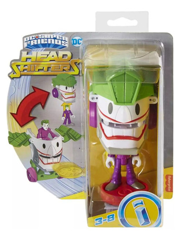 Imaginext Figura De Acción Shifters The Joker & Laff Móvil 1