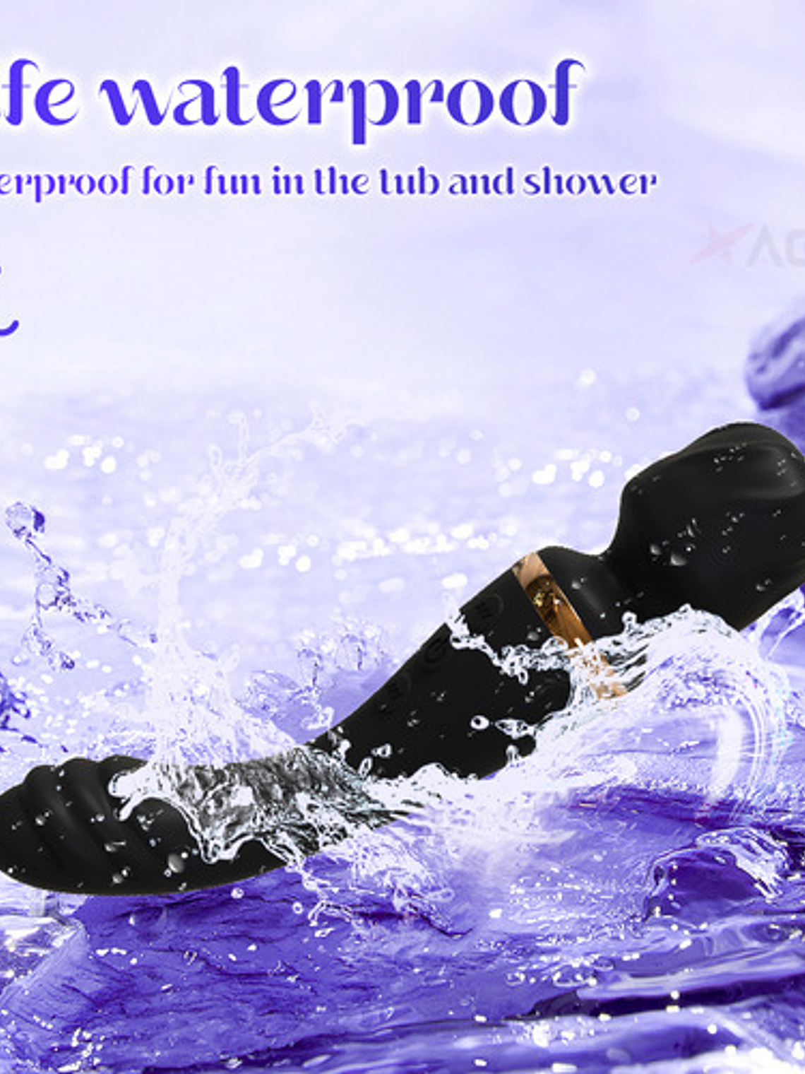 Vibrador Av Recargable Masajeador Estimulante Femenino 3