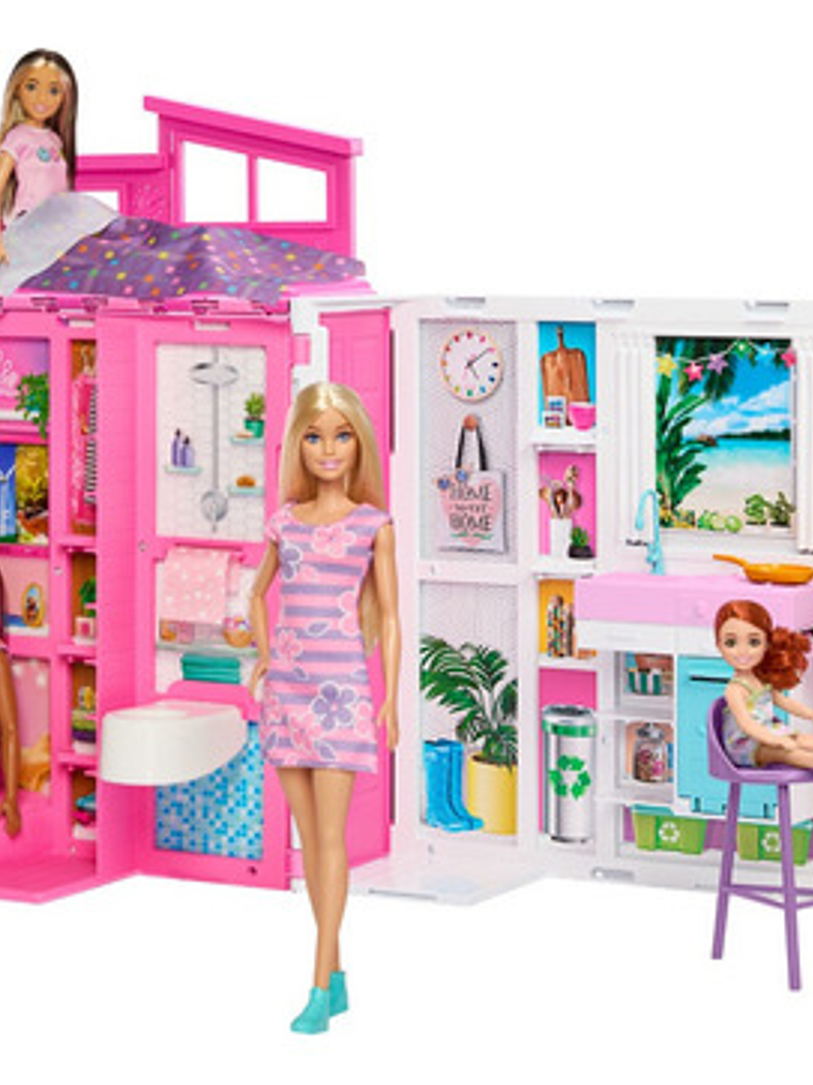 Barbie Casa De Muñecas Glam Con Muñeca Multicolor 2