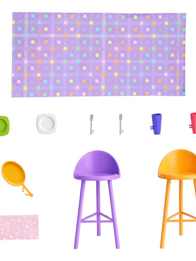 Barbie Casa De Muñecas Glam Con Muñeca Multicolor 6