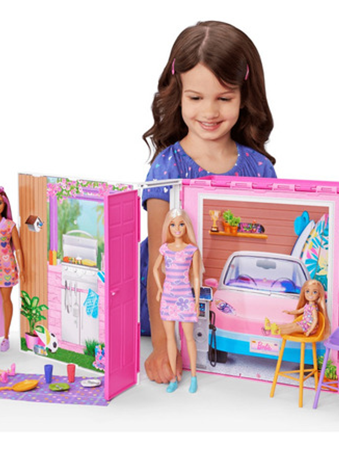 Barbie Casa De Muñecas Glam Con Muñeca Multicolor 8