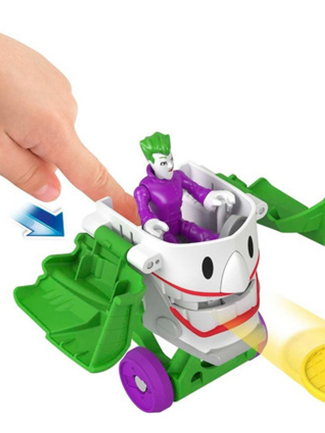 Imaginext Figura De Acción Shifters The Joker & Laff Móvil 3