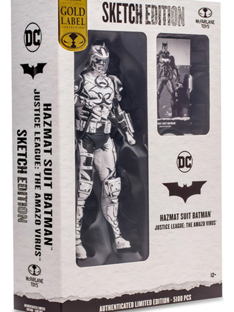 Mcfarlane: Dc Comics Justice League - Batman Traje Hazmat 9