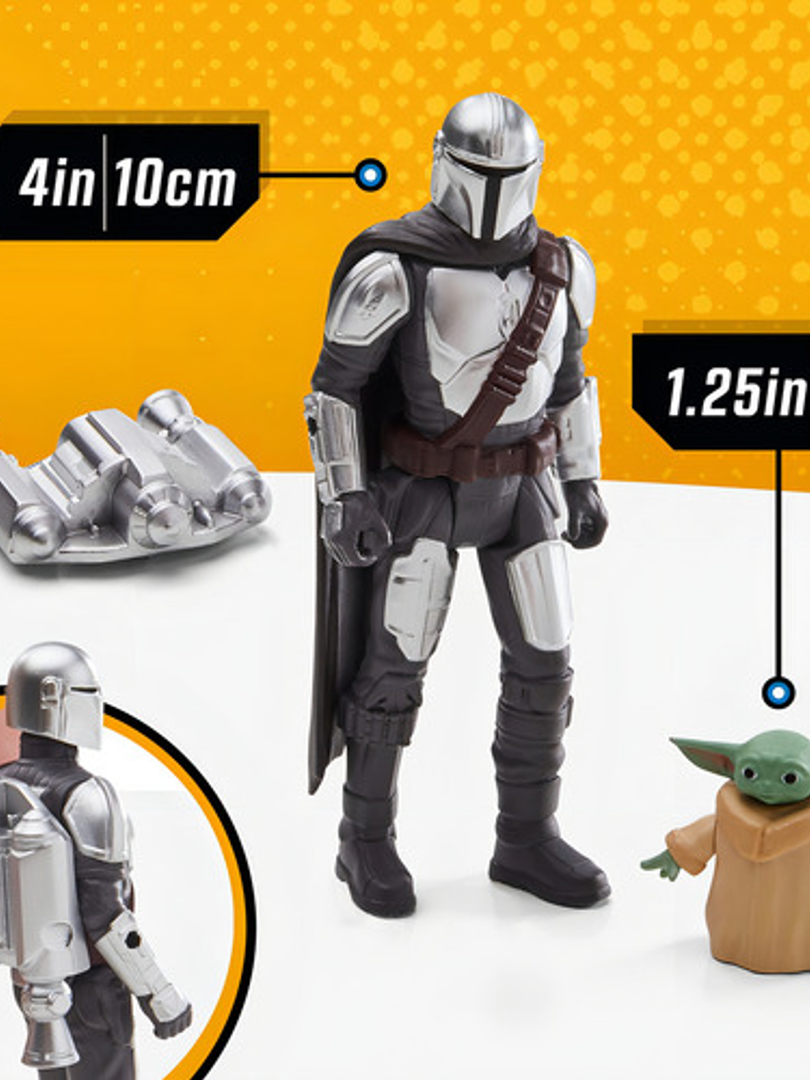 Figura Star Wars The Mandalorian's N-1 Starfighter 2