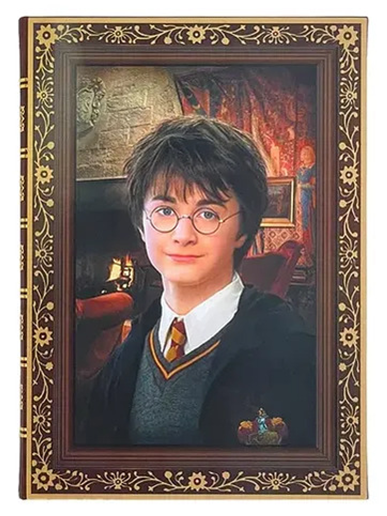 Libreta Mágica 3d De Harry Potter 3 Caras Ron Y Hermione A5 1